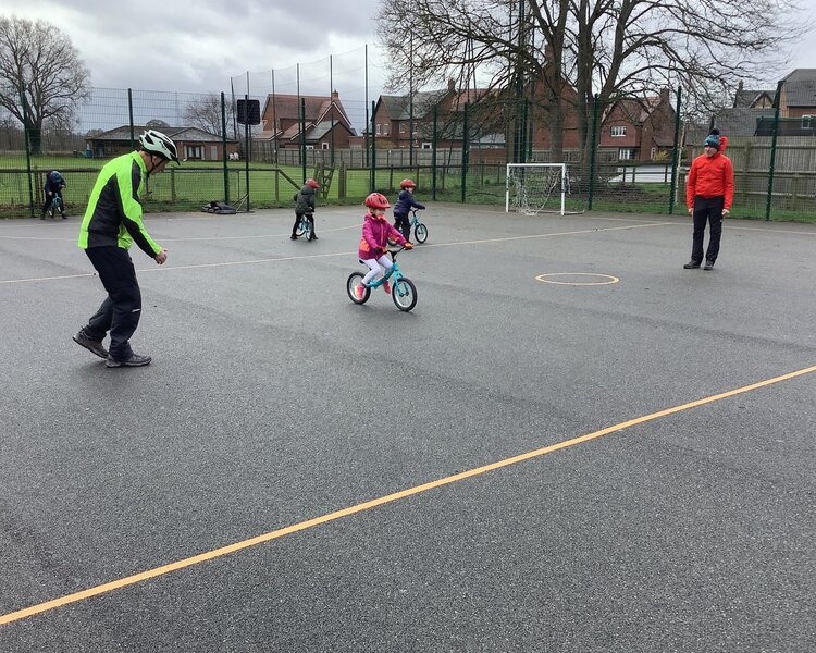 Image of Reception and Year 1 Bikeability - March 2023